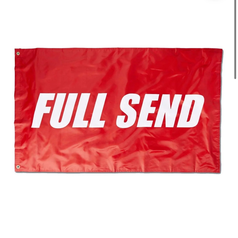 Red Full Send Flag